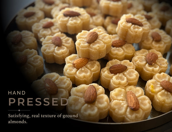 Almond Barfi | High in Protein & Good Fats | With Clove, and a Hint of Nutmeg