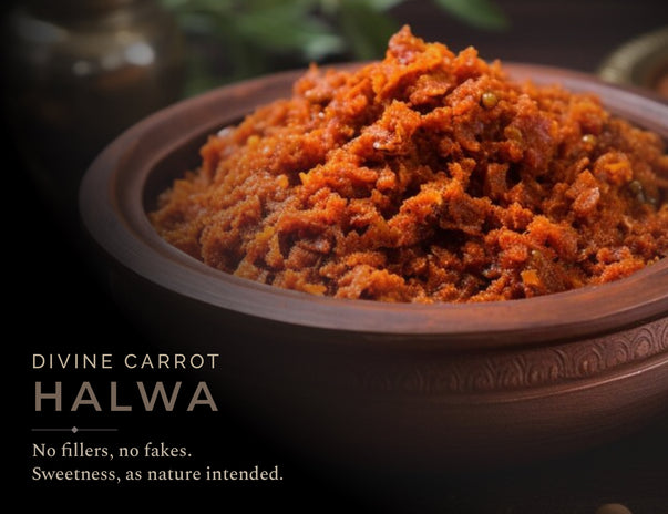 Slow Cooked Gajar Halwa (Carrot Pudding)
