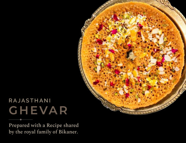 Plain Ghevar (No Rabdi) – Recipe Shared by the Royal Family of Bikaner | Handmade | 200g