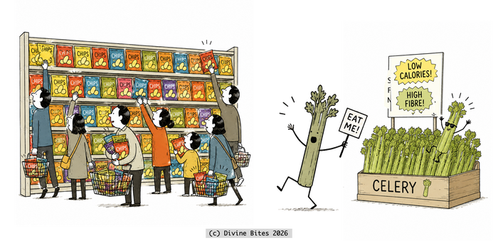 Why do so many "healthy snacks" fail?
