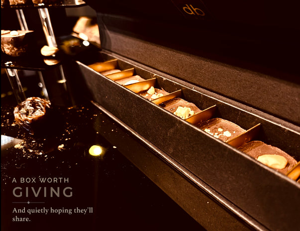 9-Piece Handmade Chocolate Box | No added white sugar
