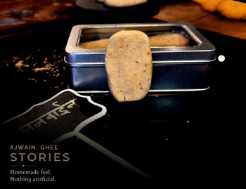 Salted Ajwain Tea Cookies