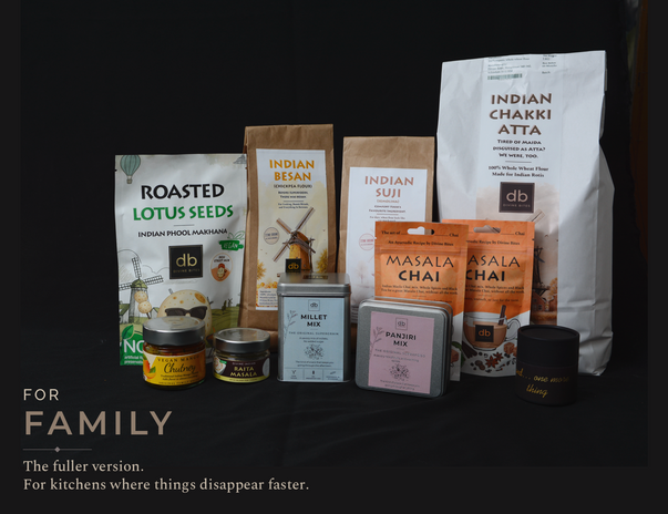 Indian Home Pantry | Atta, Chai, Snacks & More