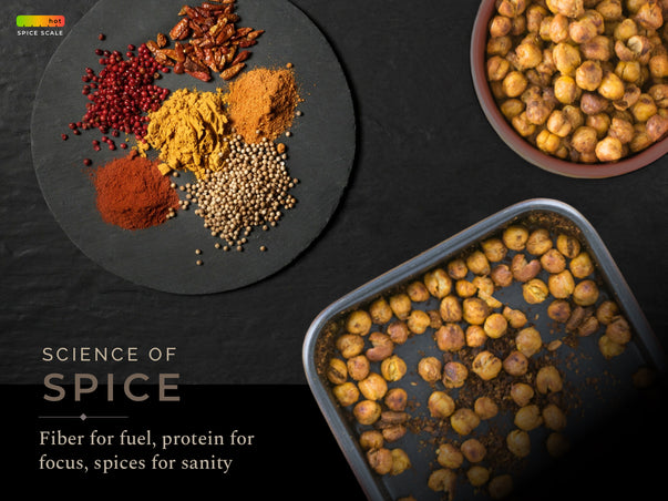 Roasted Spicy Chickpea | Vegan Snack High on Protein | 200g