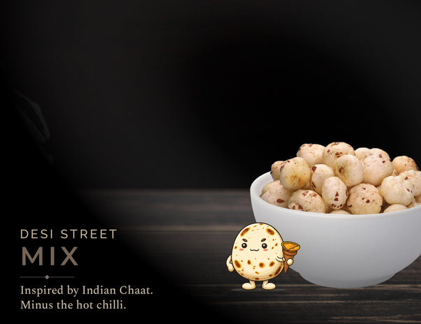 Vegan Roasted Lotus Seeds (Foxnut - Makhana) - A Clean, Natural Superfood Snack