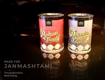 Janmashtami Mithai Box | Mohan Thaal & Dhania Panjiri
