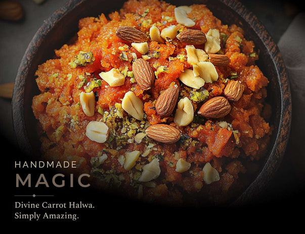 Slow Cooked Gajar Halwa (Carrot Pudding)