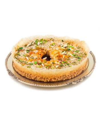 Vegan Plain Ghevar (No Rabdi)