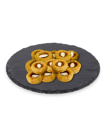 Caramel Almond Gud Barfi