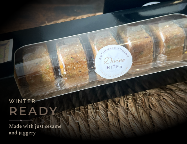 Til Gud Gajak (Sesame Cakes) - An Auurvedic Recipe for winters.