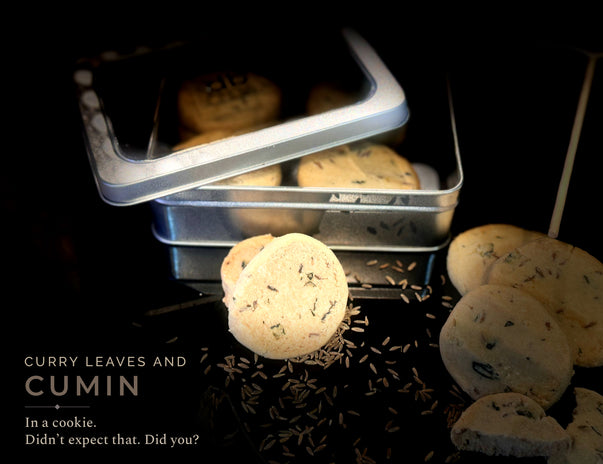 Salted Curry Patta & Jeera Cookie