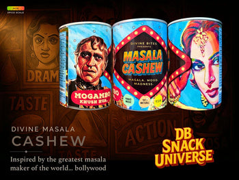 Vegan Roasted Masala Cashew | With Ashwagandha | 200g