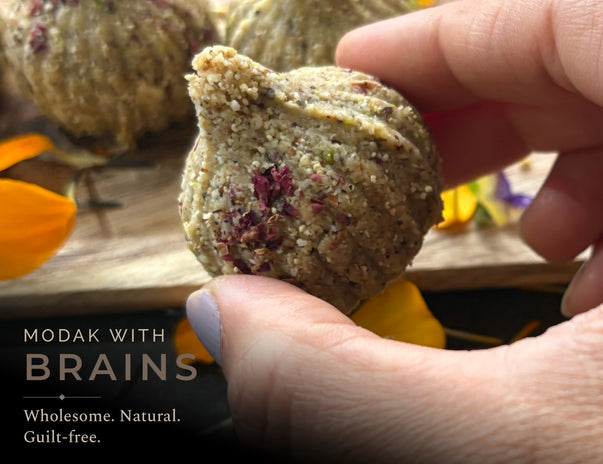 Vegan Raisin Nuts Modaks | No White Sugar
