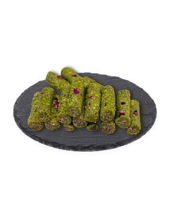 Pistachio Rose Rolls
