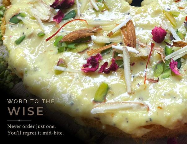 Divine Malai Ghevar – The Maharaja of Sweets