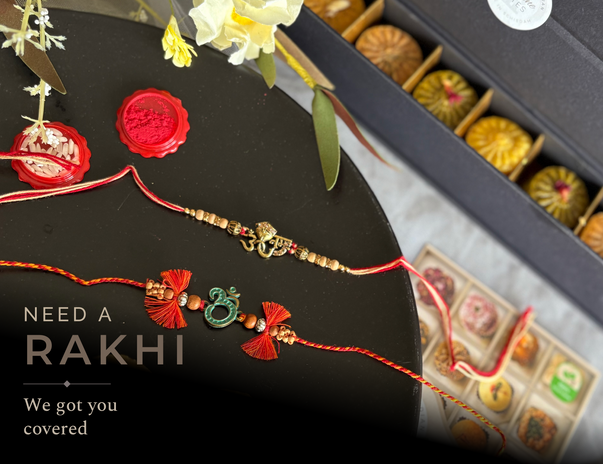 9-Piece Rakhi Mithai Box