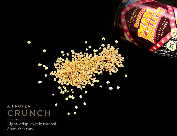 Roasted Pearl Millet (Bajra) | Vegan Snack | Naturally Rich in Fiber