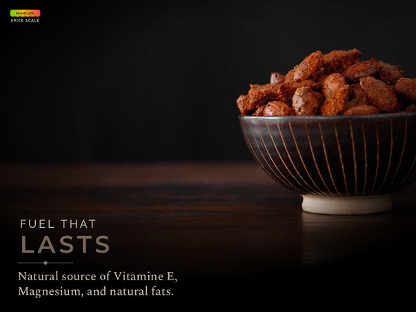 Vegan Roasted Tikka Masala Almonds | Rich in Protein | 200g